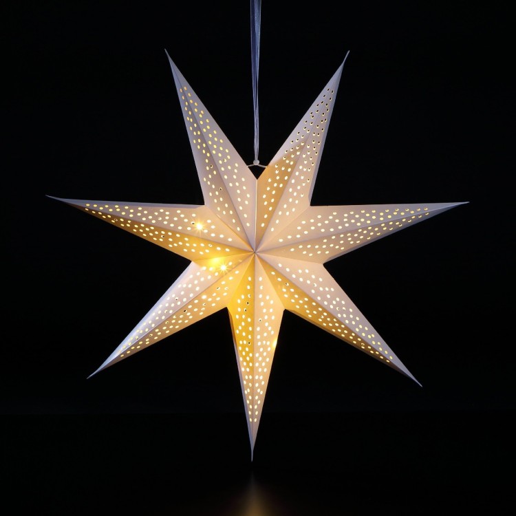 1022102 60cm NORTH STAR WITH 20 WARM WHITE LEDS