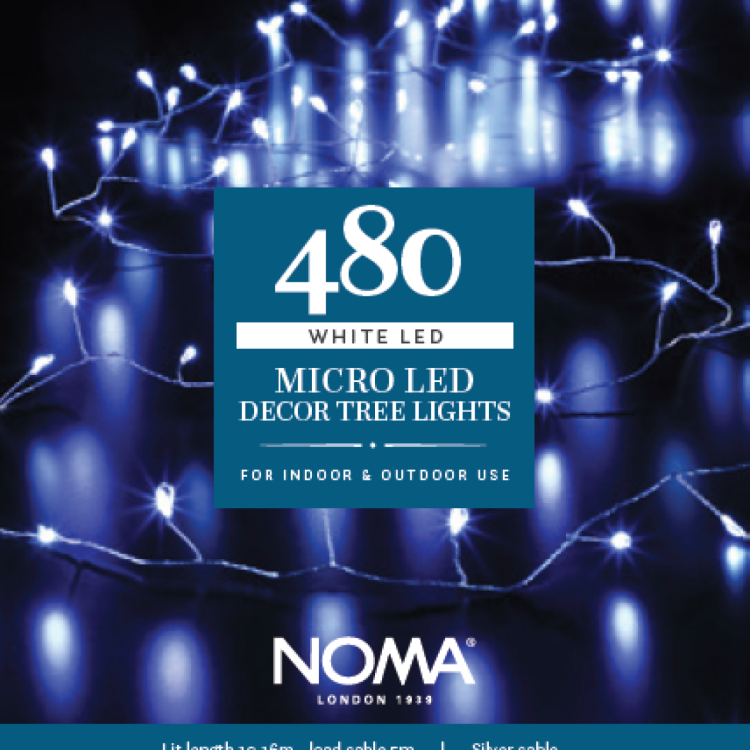 2521349 480 WHITE MICRO DECOR TREE LIGHTS
