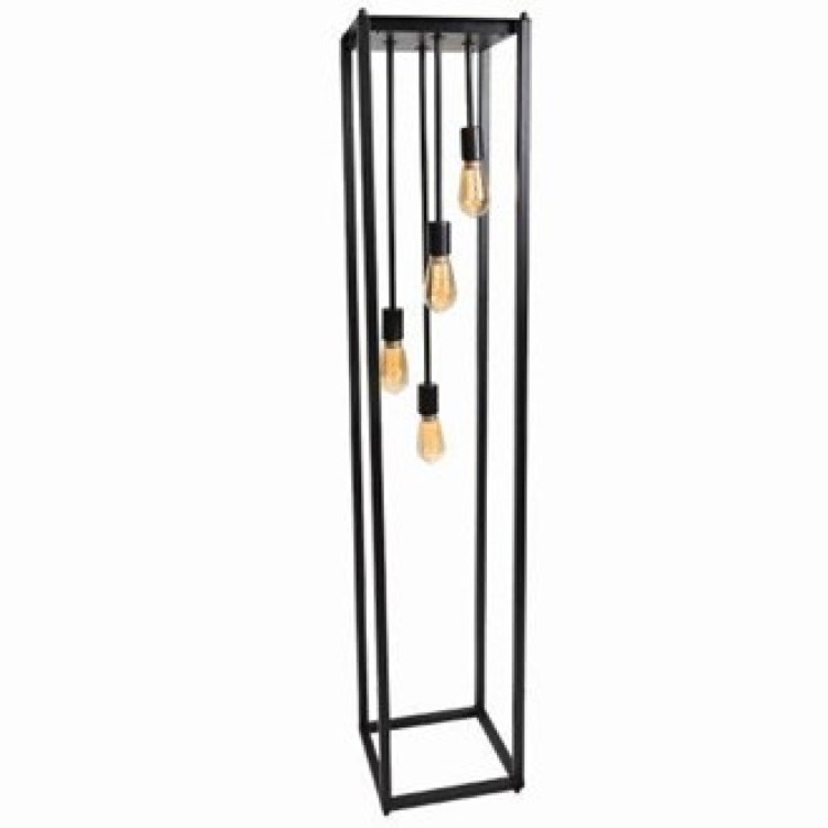 27941 CAGE FRAME FLOOR LAMP 161CM