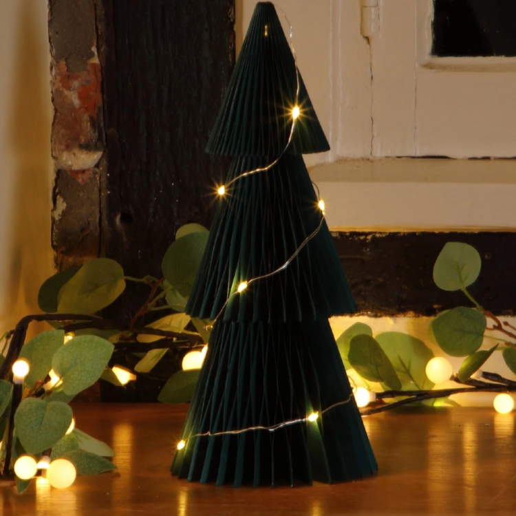 3123002 30CM HONEYCOMB TREE GREEN