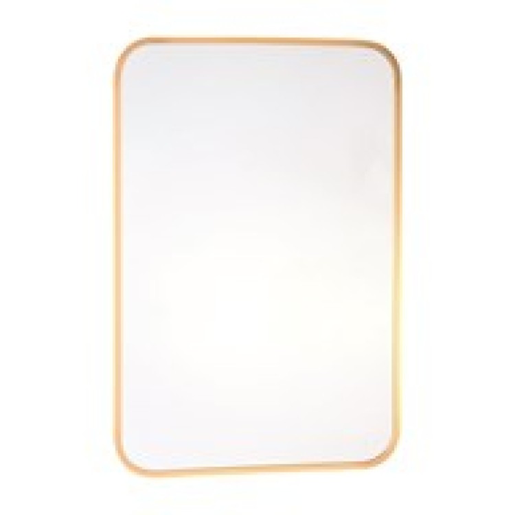 32501 GOLD METAL RECT. MIRROR 40X60