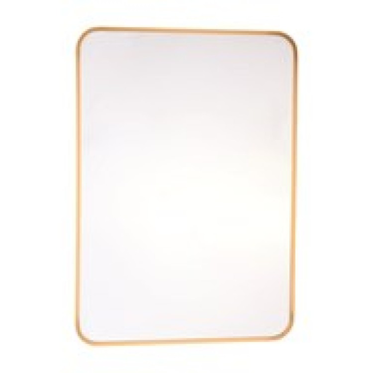 32502 GOLD METAL RECT. MIRROR 50X70