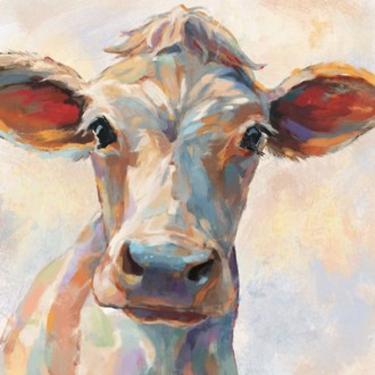 33446 CANVAS OIL COW