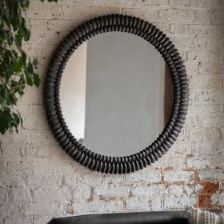 567868 PIMLICO ROUND BLACK WASH 900MM