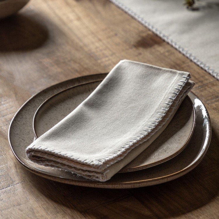 568797 Linen effect napkin (set of 4)