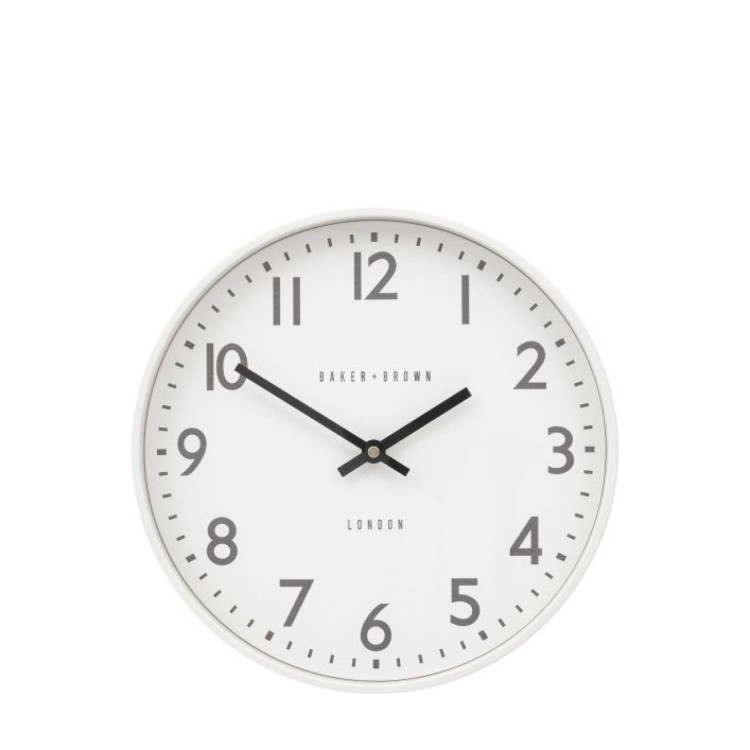 580843 NORTON WALL CLOCK PUTTY 30CM