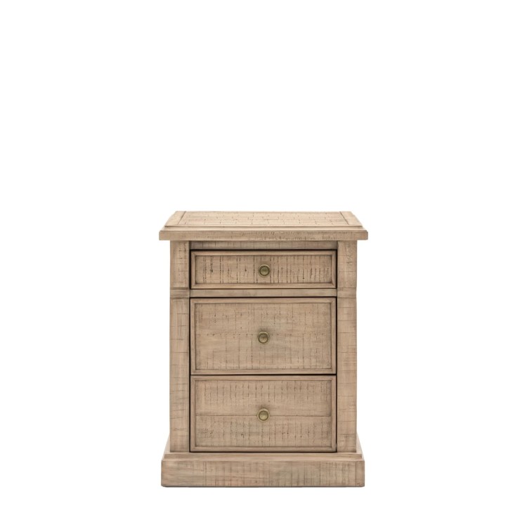 569763  VANCOUVER 3 DRWR BEDSIDE