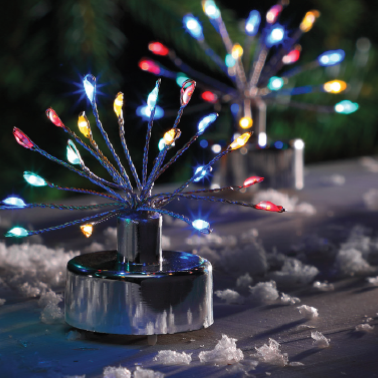 6820319 MULTICOLOUR FIREWORK T-LIGHTS