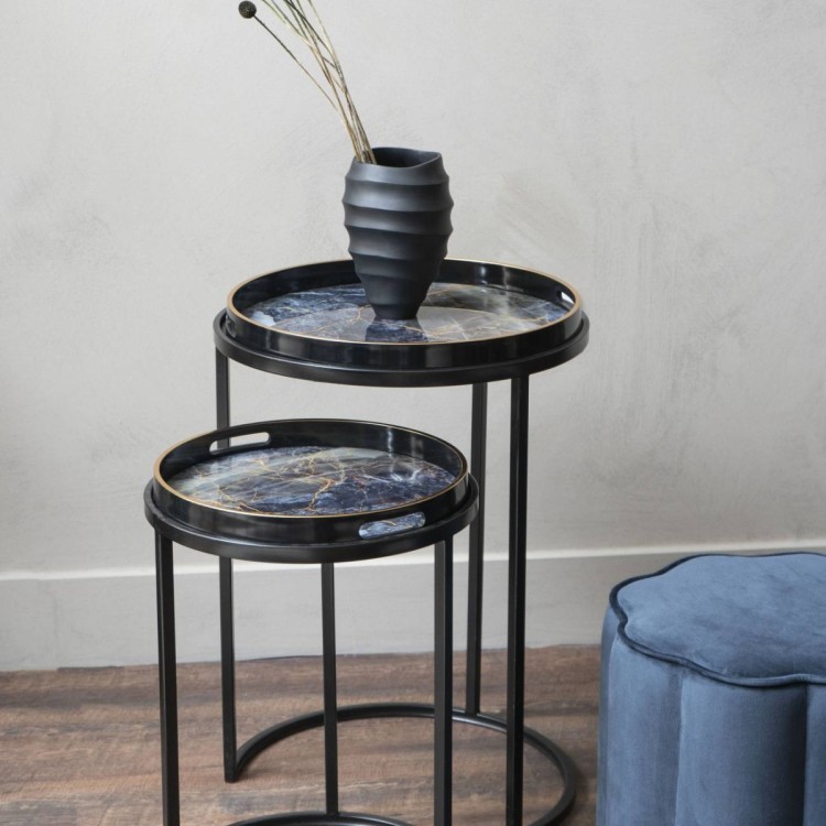 704195 VERSUVIUS S/2 SIDE TABLES