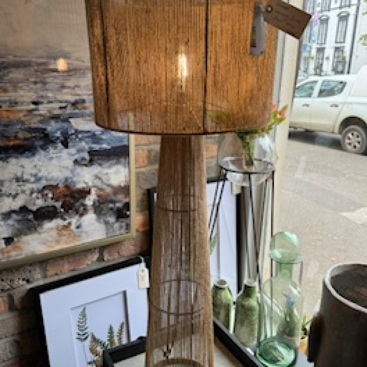 705088  NATRANG JUTE FLOOR LAMP