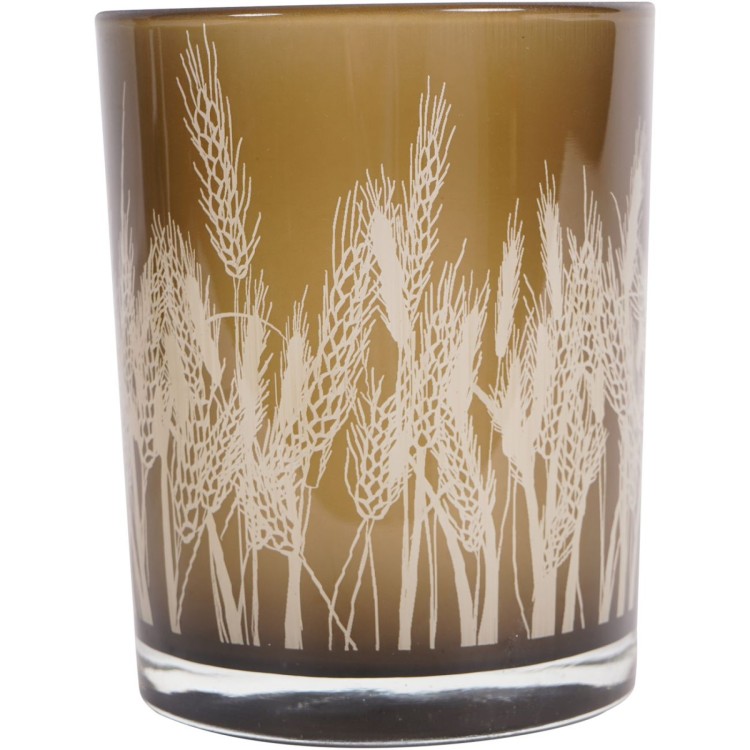 705387 WHEATFIELDS GLASS CANDLE HOLDER SML