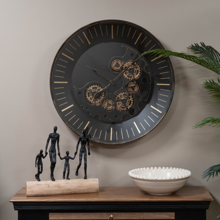 705889 PALLADIUM WALL CLOCK 100CM