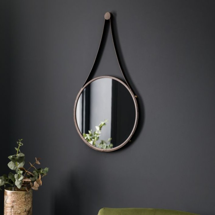 932258 Broadway round mirror large 510X910MM