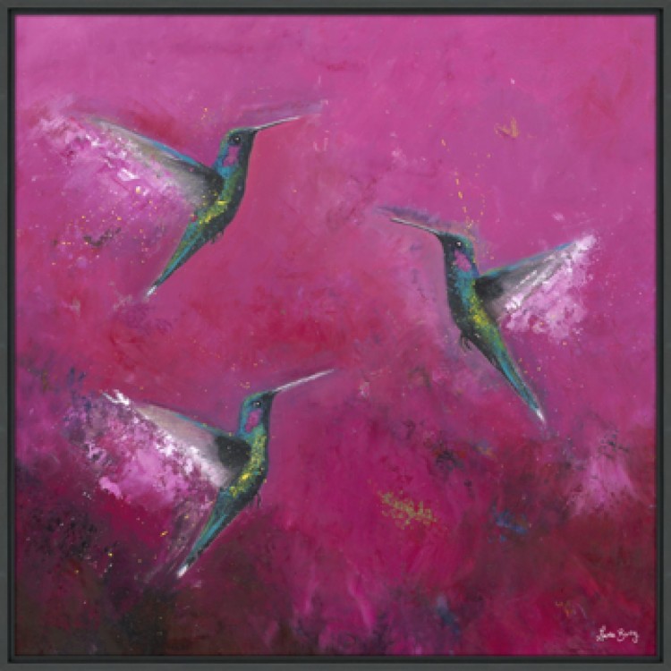 AK12190 THE JOY OF HUMMING BIRDS