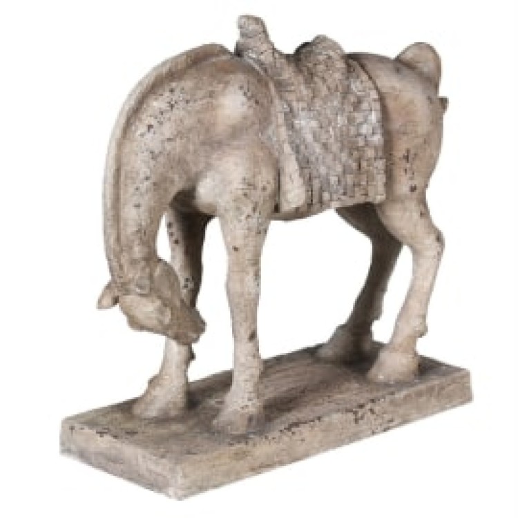 ALB239 BOWING HORSE ORNAMENT