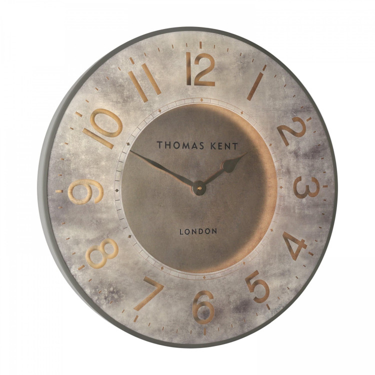 AMC21055 21 WALL CLOCK HARVEST GOLD