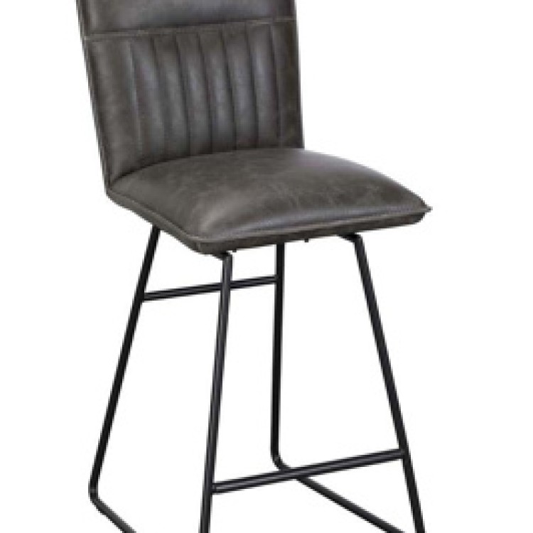 C191-GREY-P COOPER COUNTER CHAIR