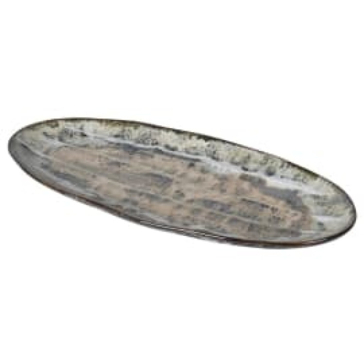 CMH422 OCEAN GLAZED PLATE