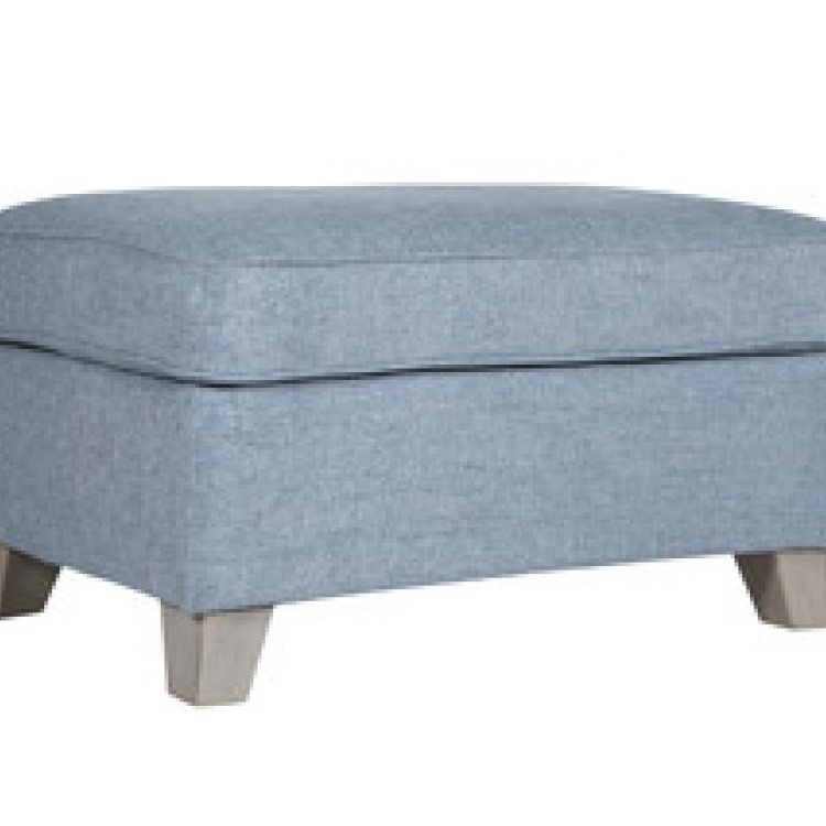 CTL-306- BL OTTOMAN BLUE
