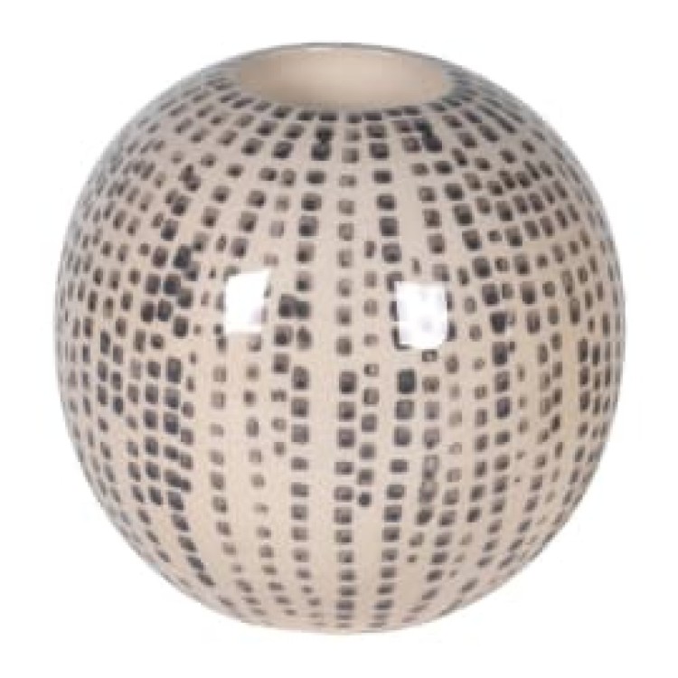 DMU075 SMALL DOTTY CANDLEHOLDER