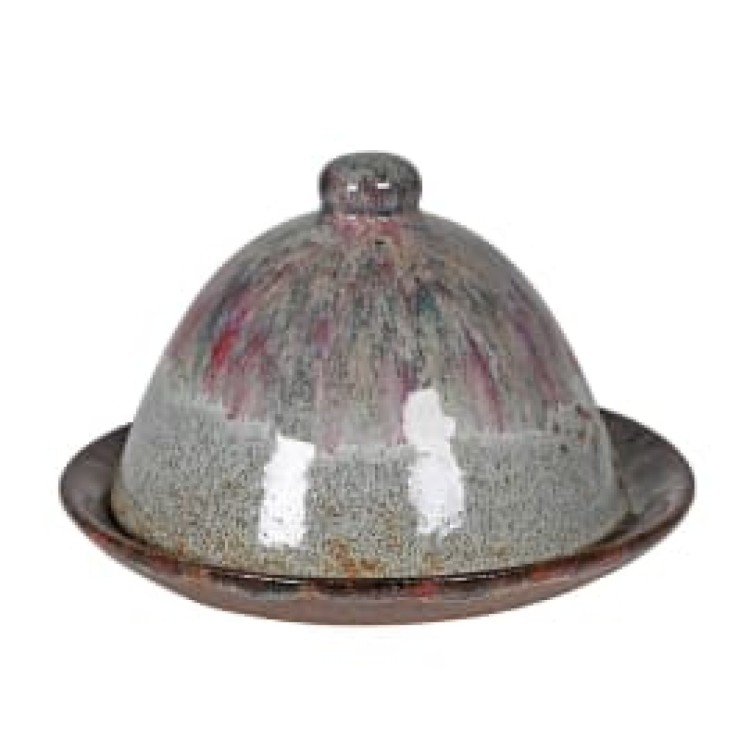 FDS010 BROWN OMBRE BUTTER DISH