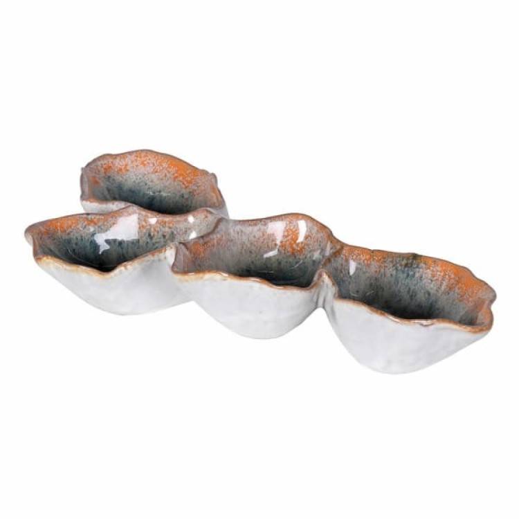 FDS022 BLUE OMBRE OYSTER TRAY