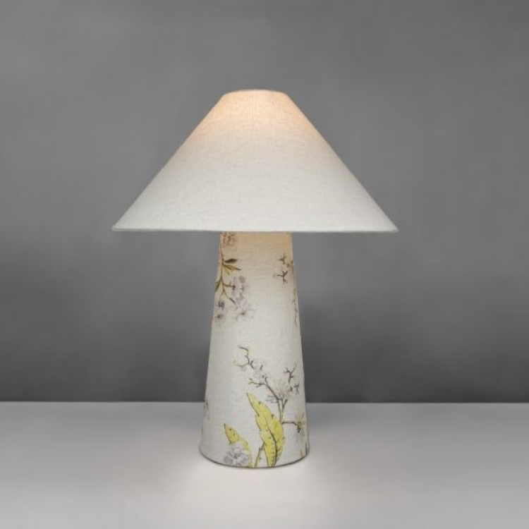 FL032 YELLOW BLOSSOMS LAMP