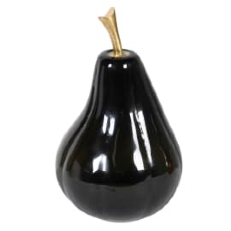 GLS031 ONYX GLASS PEAR SML
