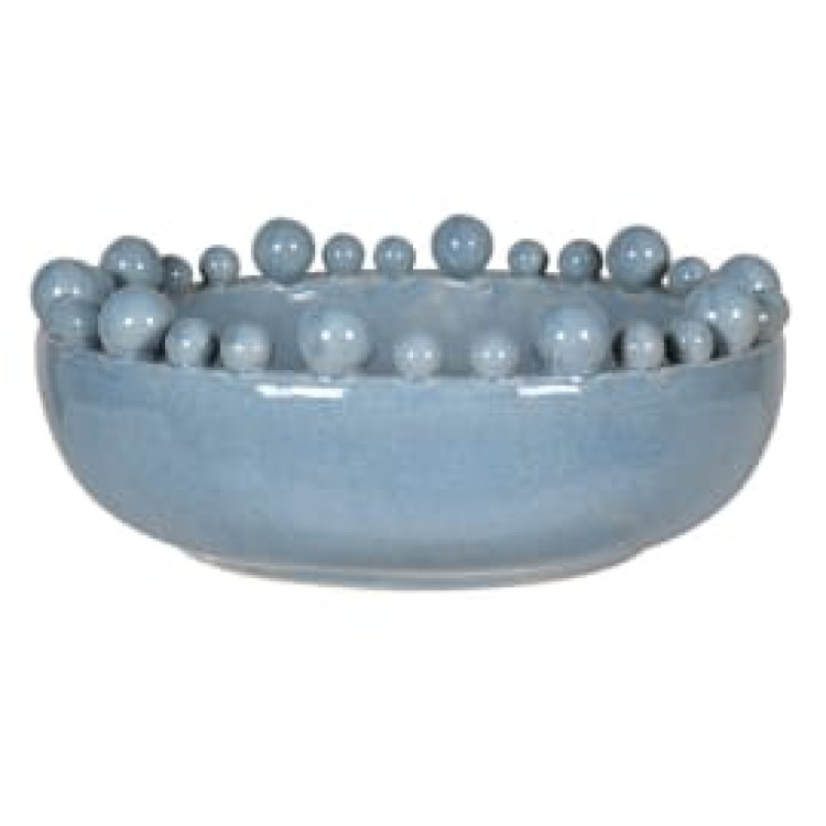 HSH158 BLUE SANDS BOBBLE BOWL