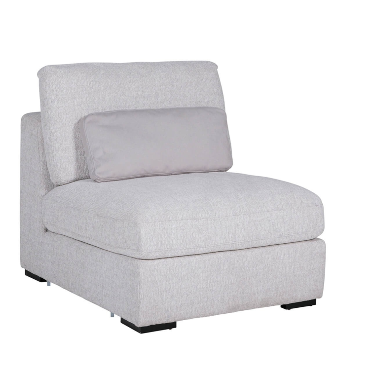 HUM-509-LTGY HUMPHREY ARMLESS LIGHT GREY