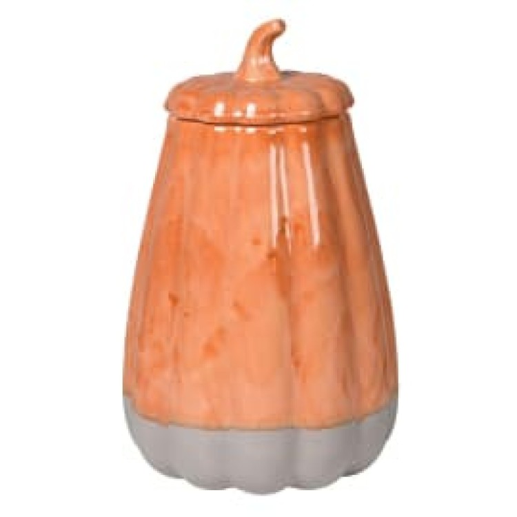 JYY258 ORANGE PUMPKIN JAR
