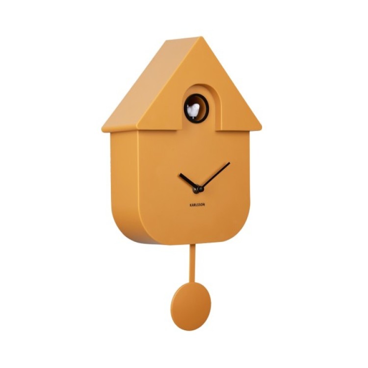 KA5768YE MODERN CUCKOO CLOCK OCHRE
