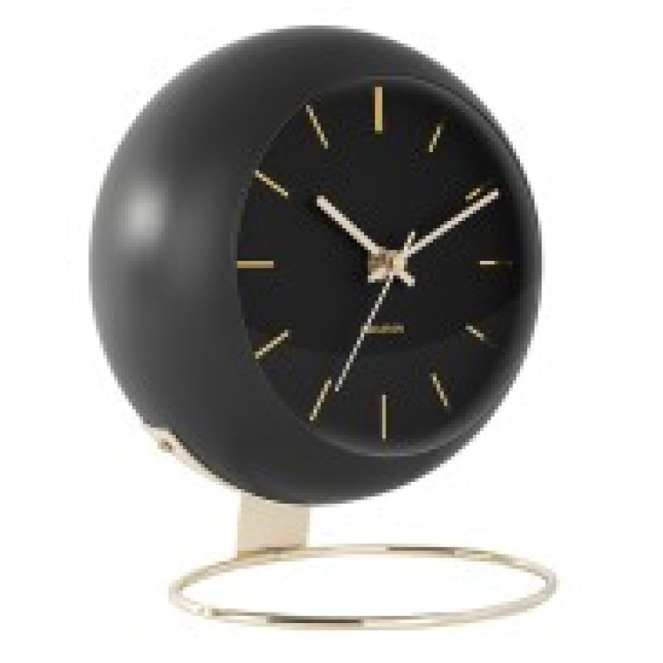 KA5832BK GLOBE TABLE CLOCK