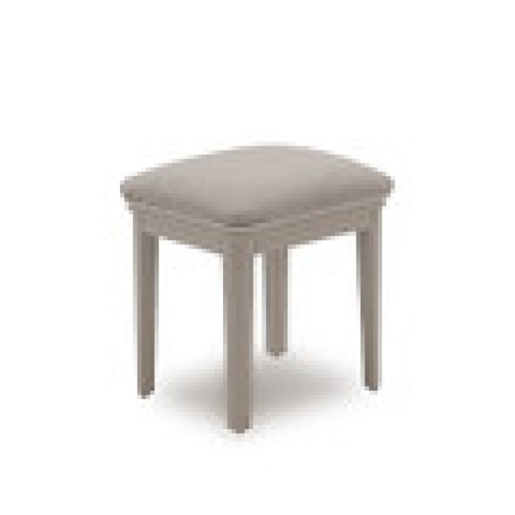 MABEL DRESSING STOOL TAUPE