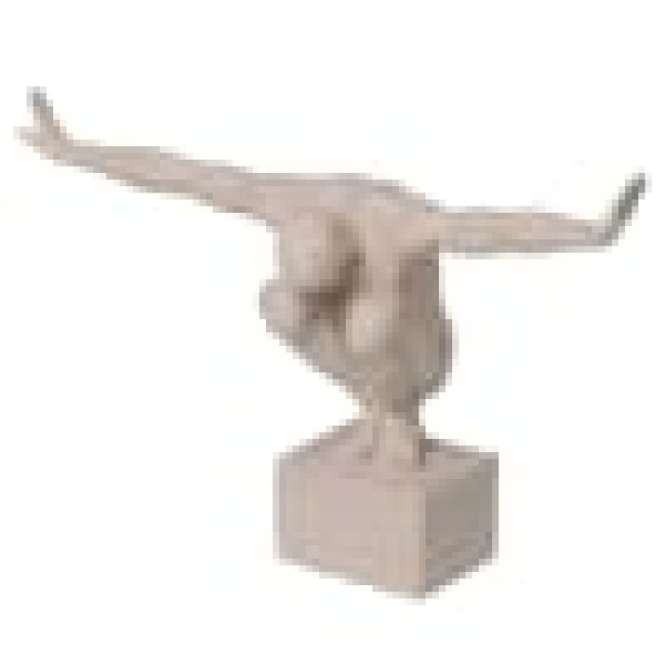 NAN296 NATURAL MAN ON PLINTH