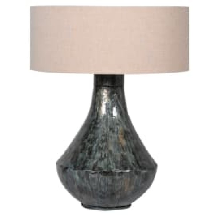 NDA281 TWILIGHT ENAMEL LAMP W/SHADE