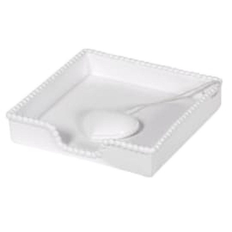 QHU178 White napkin tray