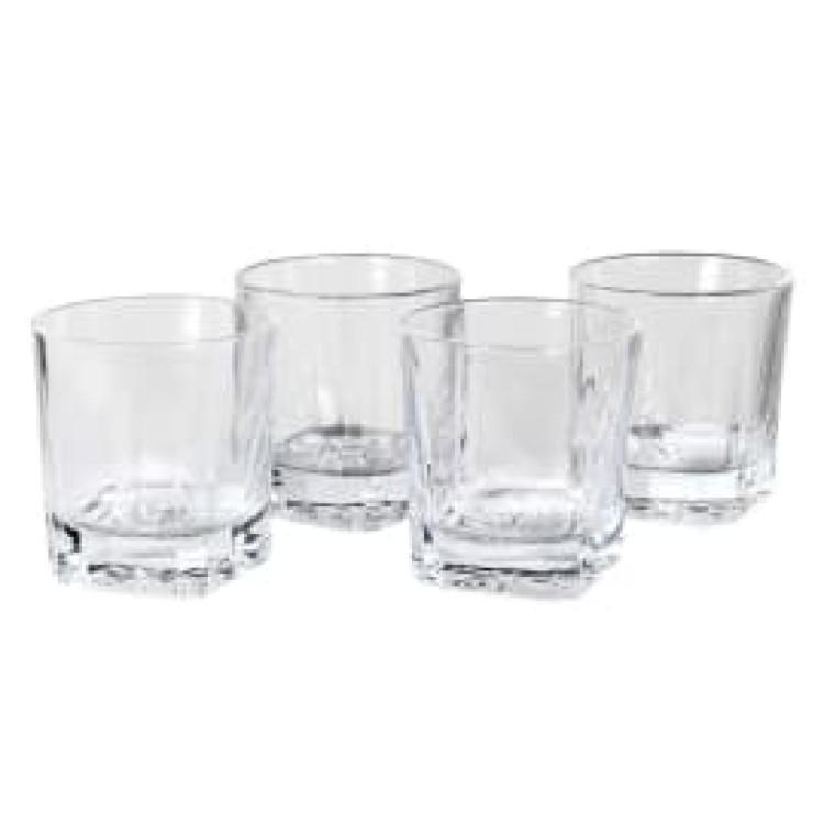 SBT089 SET OF 4 WHISKY GLASSES