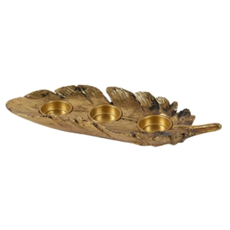 SDA002 FEATHER T-LIGHT HOLDER