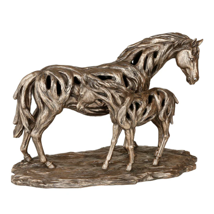 SS014 DRIFTWOOD MARE AND FOAL