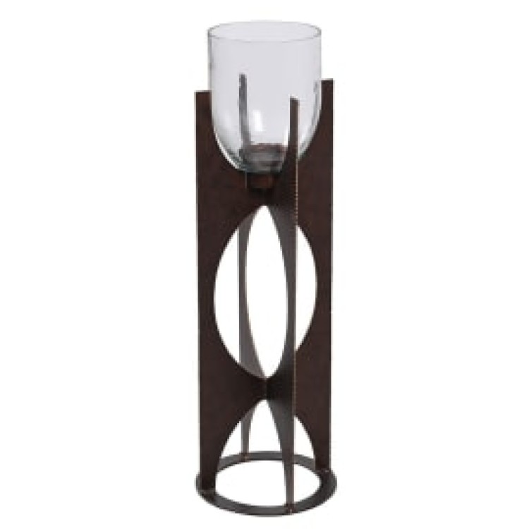SXP260 LRGE CIRCLE CANDLE HOLDER
