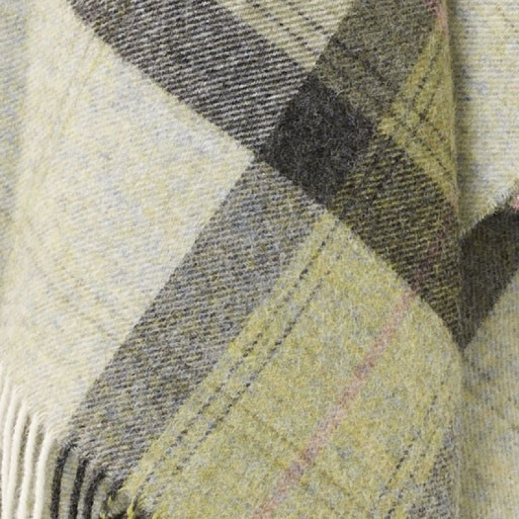 T0978/A06 SKYE/GREEN THROW