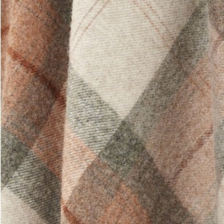 T0978/B02 SKYE/CORAL THROW