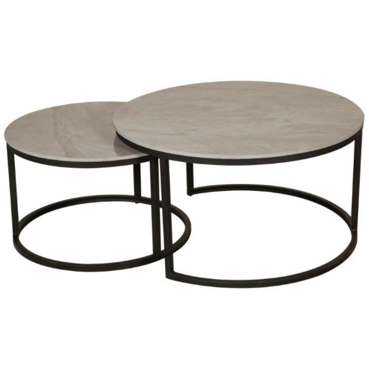 TW-1031T YALE S/2 COFFEE TABLES