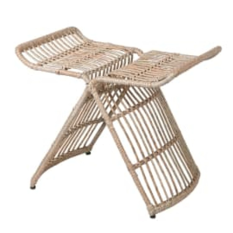 TZY088 X FRAME RATTAN CHAIR