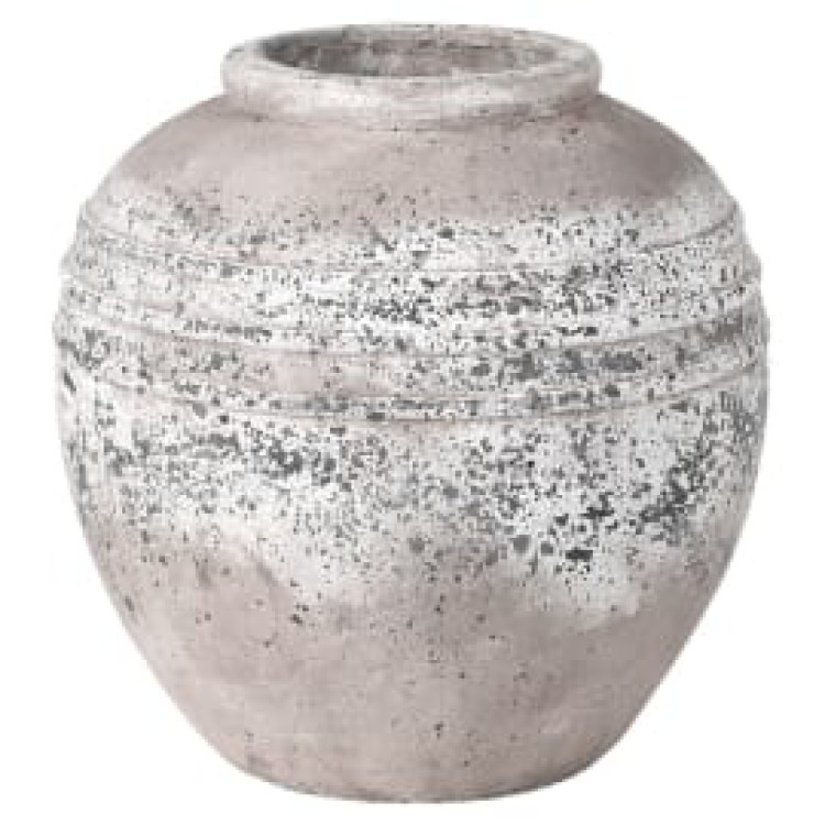 WGC160 DISTRESSED STONE VASE