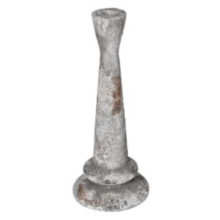 WGC289 MED DISTRESSED CANDLESTICK
