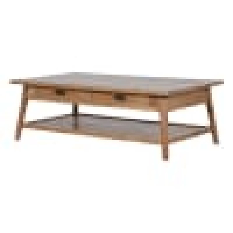 XND061 2 DRWR COFFEE TABLE W/SHELF