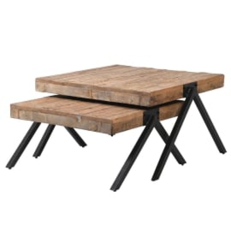 YUY104 S2 RECLAIMED OAK TABLES